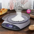 DSP Electric Kitchen Scale, 11lbs/2kg ​​High Precision Digital Food Pan Scale with LCD Display for Food Ounces and Grams Kitchen Scale Weight Capacity, Electric Kitchen Scales, Kitchen Scale Digital, Kitchen Scale Weight Machine Note random color will be. 