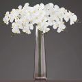 4Pcs 38Inch Artificial Real Contact Orchids Flowers 9Heads Latex Phalaenopsis Stems for DIY Wedding Centerpieces. 