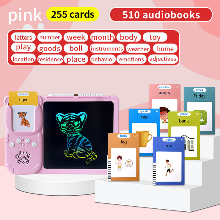 Children's%20LCD%20Handwriting%20Tablet%20Writing%20Board%20&Flashcard%20-%20Image%204
