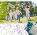 Children's Bubble Machine 25 Hole Bazooka Bubble Machine Bubble gun Kids handheld 25-hole rocket bubble machine Gatling gun toy for boys and girls perfect for outdoor indoor summer play pool party birthday wedding party toy amazing gifting item. 