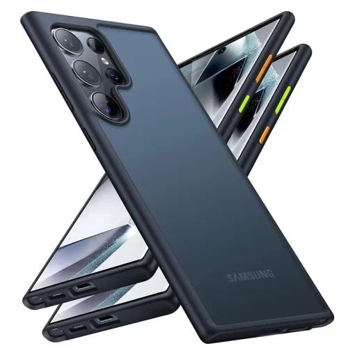 Torras Guardian Series Phone Case for Samsung Galaxy S24 Ultra – Black