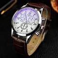 Yazole 271 Luminous Men Watch Business Casual Waterproof Quartz Watches for Man. 