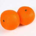 4 Pcs Soft Plastic  Orange Fruit Home Decoration Burdy. 