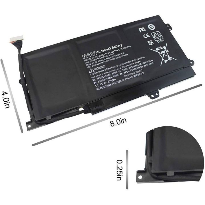 New Laptop 3 Cell  Notebook Battery For  PX03XL