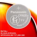 CR1620 Genuine Panasonic Lithium Battery 3V (CR-1620/5BE). 