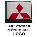 4Pcs Car Automotive Sticker Vinyl color Red  logo Sticker vinyl decal decorate sticker. 
