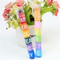 12 Color Fun Creative Highlighter Emphasis Marker Color Pen Children's Drawing Art Solid Paint. 