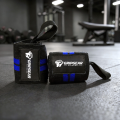 Wrist Wraps for gym, Pair of Wrist Strap for Weightlifting, Powerlifting & Workout Training | Adjustable Heavy Duty Wrist Band for Gym Fitness, Bodybuilding, CrossFit, Exercise | Strong Grip Wrist Support Wrap for Men & Women. 