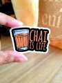 Chai Lover Stickers | Customized Aesthetic Mobile, Laptop and scrapbooks stickers. 