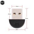 Portable Mini USB 2.0 MIC Omni-Directional Stereo USB Microphone for PC Computer Chatting For MSN/Skype. 