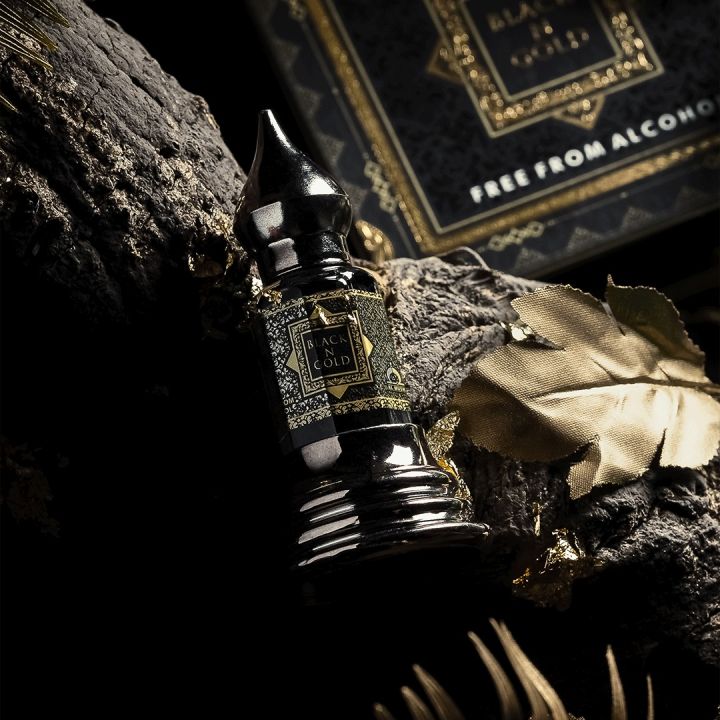Black And Gold By Musk Al Mahal | Original Attar For Men - 12ml