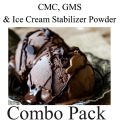 GMS CMC & Ice Cream Stabilizer Powder Combo Pack for making Ice Cream. 