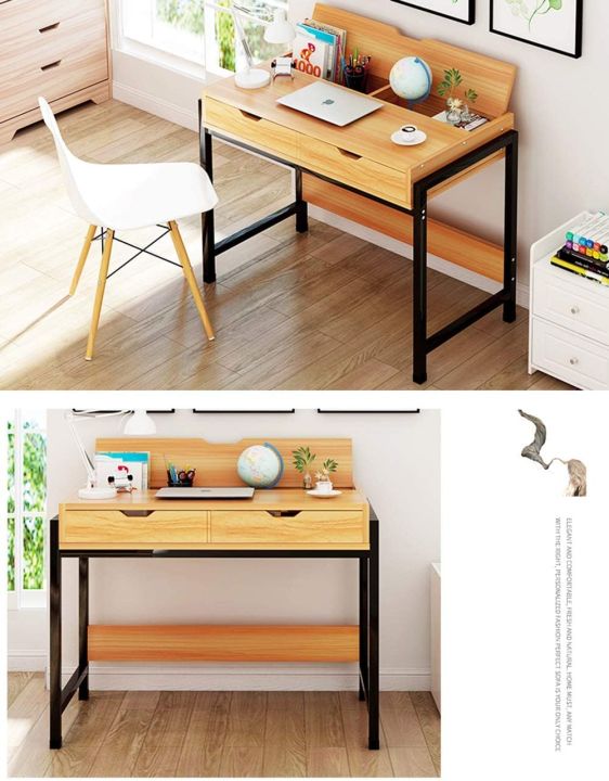 Desktop%20Household%20Computer%20Desk%20with%202%20Drawers%20Large%20Work%20Desk%20Multifunction%20Child%20Study%20Table%20Storage%20Rack%20-%20Image%206