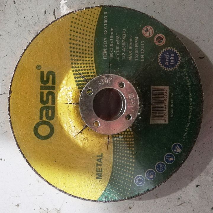 OASIS%204%20inch%20Cutting%20Disc%20High%20Quality%20IMPORTED%20(Pack%20of%205)%20-%20Image%203