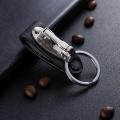 Belt Clip Ring New Style Detachable Leather Key Chain Quick Release. 