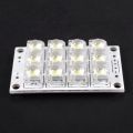 5X DC 3V 5V 12 LED Super Bright White Piranha LED Circuit Board LED Lights Light Yacht. 