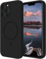 100% Original Eouro Magnetic Case for iPhone 14 Pro Max Case [MIL-Grade Drop Tested & Compatible with MagSafe] Translucent Matte Back with Aluminum Alloy Keys, Anti-Fingerprint Anti-Scratch 6.7 Inch, Black. 