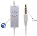 Handsfree Earphone Normal Basic Stereo Sound for All Android Smartphones (White) Sold By MTM. 