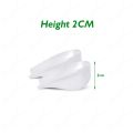 Invisible Height Increase Insoles Women Men Heel Pads Silicone Gel Heel Cups Lift Socks Insole For Heel Arch Support Foot Care. 