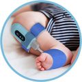 Wellue BabyO2 Baby Wearable Blood Oxygen Saturation Monitor, with Alarm in APP, Track O2 Level & Heart Rate Foot-Wear Monitor Bluetooth (for 0-3 Years Old). 
