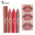 Lazy Nude Lipstick Matte Lip Gloss Lasting Moisturizing Lipstick Not Stick To The Cup Korean Style Makeup Cosmetics TSLM1. 