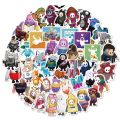 Cartoon Anime Game Fall Guys Stickers Car Laptop Luggage Phone Stationery Decal Waterproof Graffiti Sticker Toys Kids Gifts. 