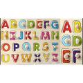 ABC wooden board for kids. 