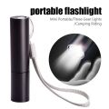 Mini LED Flashlight 4 Lighting Mode 5V USB Rechargeable Waterproof Torch Telescopic Zoom Portable Torch for Night Camping Hiking. 