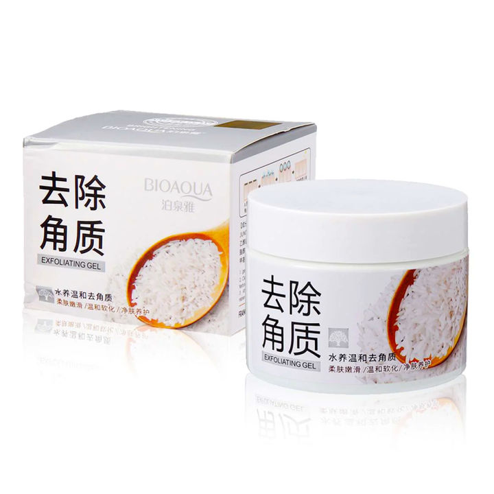 Bioaqua Rice Exfoliating Scrub Gel - 140gm