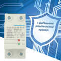 Voltage Protective Device 2P 50A YXGQ-F Automatic Recovery Over & Under Relay. 