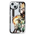 Anime My Hero Academia Midoriya Izuku Phone Case for IPhone 15 14 12 11 Pro Max 7 8 Plus SE20 XR XS X 13 Mini Clear Cover Fundas. 