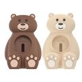 Silicone Bear Wireless Charger Stand Galaxy Watch4/4Classic Cartoon Animal Bear Child Station Dock Bracket Holder Accessories. 