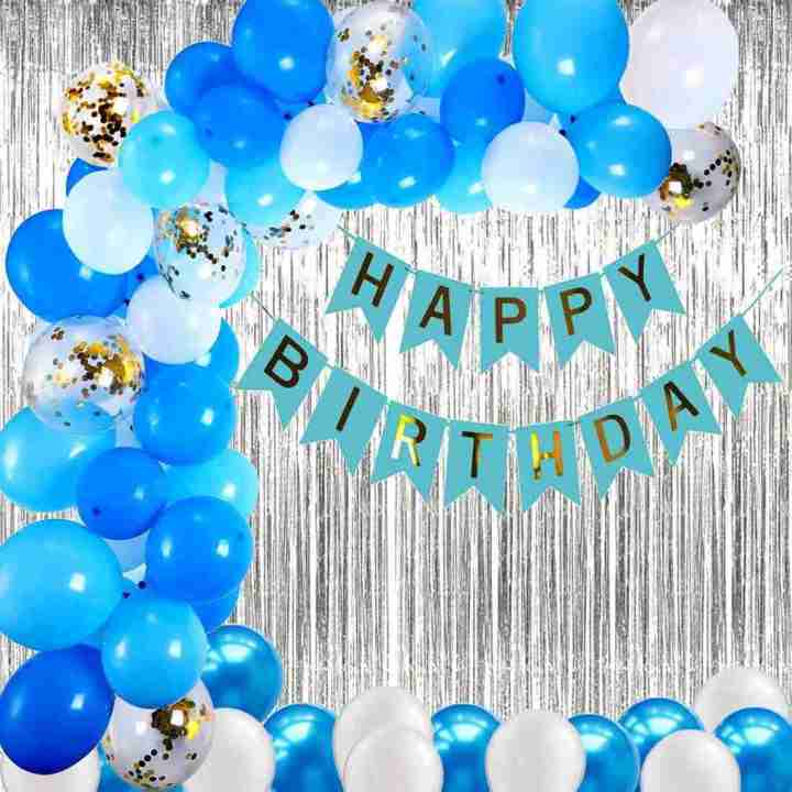 Happy%20birthday%20Theme(%20Pink,%20White%20&%20Gold)-Including%20Pink%20Happy%20Birthday%20cards,%2030%20latex%20Balloons,%203%20Confetti%20Balloons%20With%20Silver%20Back%20Curtain,%20Best%20Set%20For%20Birthday%20Party%20-%20Image%203