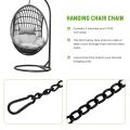 Steel Hanging Chair Chain with 2 Carabiners, for Hammock Swings(66cm). 