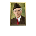 Quaid e Azam Photo Frame Pakistan Wall Hanging Frame Photo Frame Glossy Finish - 8 * 12 inches. 