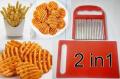 Chips Cutter Slicer with Cutting Board Finger Potato Chips Cutter Slicer. 