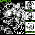 SAI MAGIC TATTOO Lasts to 2 weeks 18CM×11CM Tattoo sticker waterproof long lasting Temporary fake tattoo 125. 