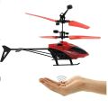 Remote Control Flying Helicopter & Hand Sensor, Charging USB,3D Light Helicopter. 