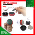 Beautiful Crystal Handle Hb Series Flash Stamp machine Hb 40, Hb38 best for logo and complex detail. 