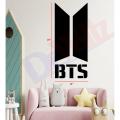 WallsArtstore BTS Home Wall Art Decoration Vinyl Stickers for Girls, Boys, Couples & Kids Bedroom, Drawing Room, Kitchen and Living Room ( Inbox before order). 