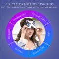 【Footprint】 New Anime Sleep Mask Cotton Sleeping Eye Mask Cute Kids Cartoon Eye Cover Blindfolds Travel Home Eyes Relax Masks Eyepatch. 