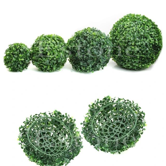 "Vibrant%20Plastic%20Artificial%20Grass%20Ball:%20Perfect%20for%20Indoor%20&%20Outdoor%20Decor"%20-%20Image%206