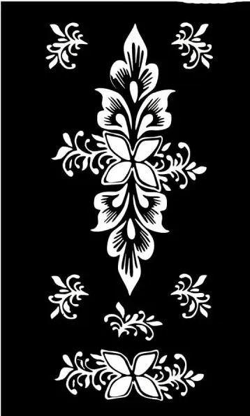 Flower%20Pattern%20Mehendi%20stickers,%20both%20hands%20,%20Henna%20designs,%20new%20style%20Mehendi%20designs%20-%20Image%202