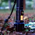 Waterproof Multifunction Laser LED Tactical Flashlight RL-2210 With 1Km Range And Long Lasting Backup Torch With Power Bank 8800mAh Rechargeable Cell Included. 
