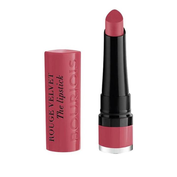 Bourjois - Rouge Velvet The Lipstick 03 Hyppink Chic - Beauty by Daraz