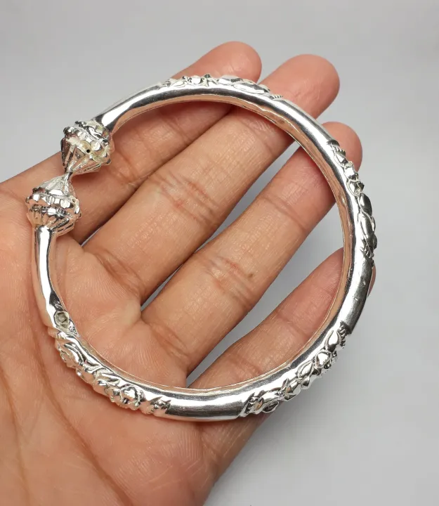925%20sterling%20silver%20(Chandi)%20Kara,%20Hand%20Bangle%20for%20men%20and%20women%20engraved%20by%20Hajvery%20Gems%20Weight-15gram-for%20this%20product%20half%20payment%20must%20be%20advanced%20-%20Image%204