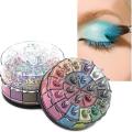 12 color shimmer glitter eye shadow powder palette matte eye shadow cosmetic makeup-kit. 