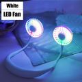 Sports Fan Portable Neck Fan, Color Changing LED, with Aromatherapy, 360° Free Rotation,and Lower Noise Strong Airflow Headphone Design for Sport, Office, Home, Outdoor, Travel, etc.. 