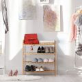 Wooden Shoe Rack Folding Shoe Rack Multi purpose Shoe Rack Storage Organizers 3-4-5 Shelfs. 