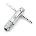 Adjustable Ratchet Hand Tap Wrench Hand Tapping Fittings M3-M8 with Forward and Reverse Wrench. 